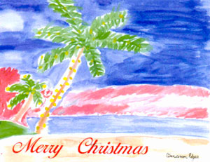 Watercolors Holiday Prints